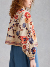 Load image into Gallery viewer, Jolie Embroidered Cotton Jacket