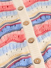 Load image into Gallery viewer, Isabella Wavy Cotton Cardigan