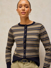 Load image into Gallery viewer, Lois Printed Cardi - Navy Multi