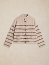 Load image into Gallery viewer, Margo Striped Cardi - Grey