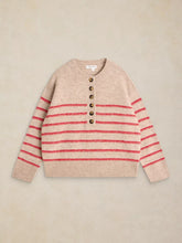 Load image into Gallery viewer, Stripe Henley Jumper