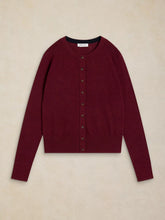 Load image into Gallery viewer, Lois Organic Cotton Cardigan - Dark Plum