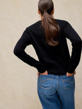 Load image into Gallery viewer, Lois Organic Cotton Cardigan - Black