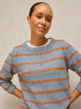 Load image into Gallery viewer, Talia Striped Jumper - Blue Multi
