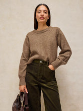 Load image into Gallery viewer, Lucie Crew Neck Jumper - Dark Natural