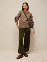 Load image into Gallery viewer, Lucie Crew Neck Jumper - Dark Natural