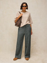 Load image into Gallery viewer, Belle Wide Leg Trouser - Grey Multi