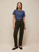 Load image into Gallery viewer, Twister Cord Trouser - Khaki Green