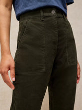 Load image into Gallery viewer, Twister Cord Trouser - Khaki Green