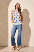 Load image into Gallery viewer, Cotton Crochet Halter Sweater Tank