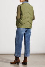 Load image into Gallery viewer, Denim Puff Vest - Clover