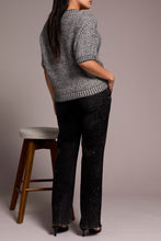 Load image into Gallery viewer, Cap Sleeve Sweater - Charcoal