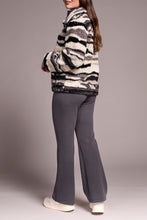 Load image into Gallery viewer, Lined Zip Up Sherpa Jacket - Nordic Stone