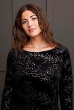 Load image into Gallery viewer, Sequined Velvet Detail Dress