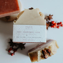 Load image into Gallery viewer, Cozy Cranberry Soap Bar