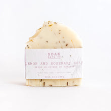 Load image into Gallery viewer, Lemon Rosemary Soap Bar