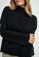 Load image into Gallery viewer, Lupi High Neck Knit Sweater - Black