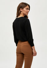 Load image into Gallery viewer, Mersin Knit Tee - Black