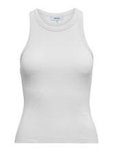 Load image into Gallery viewer, Maluna Cotton Tank Top - White