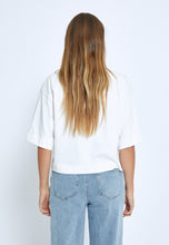 Load image into Gallery viewer, Gamma Organic Cotton Crop Tee - White