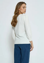 Load image into Gallery viewer, Mersin Knit Tee - White