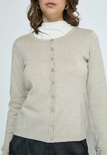 Load image into Gallery viewer, Laura Cardigan - Sand Grey Melange