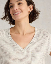 Load image into Gallery viewer, Iris Linen Tee