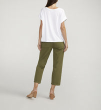 Load image into Gallery viewer, Drapey Luxe Tee - White