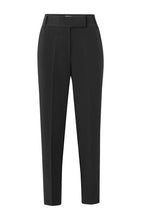 Load image into Gallery viewer, High Waist Straight Leg Trouser - Black