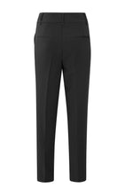 Load image into Gallery viewer, High Waist Straight Leg Trouser - Black