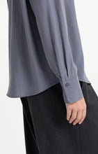 Load image into Gallery viewer, Collared Blouse - Arctic Grey