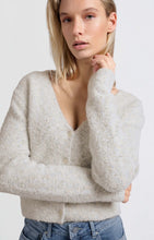 Load image into Gallery viewer, Boucle Cardigan with V Neck