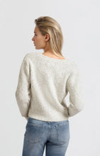 Load image into Gallery viewer, Boucle Cardigan with V Neck