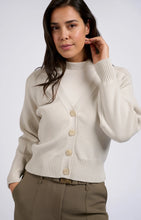 Load image into Gallery viewer, Cotton Cardigan - Chalk White