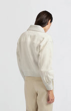 Load image into Gallery viewer, Collared Cardigan with Textured Details - Off White