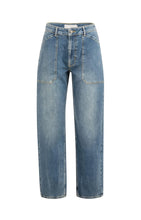 Load image into Gallery viewer, High Waist Cargo Jean