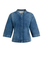 Load image into Gallery viewer, Denim 1/2 Sleeve Shirt