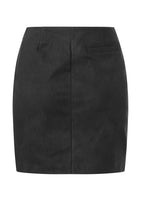 Load image into Gallery viewer, Faux Nubuck Leather Skirt