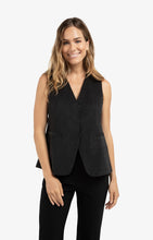 Load image into Gallery viewer, Fitted Gilet - Black