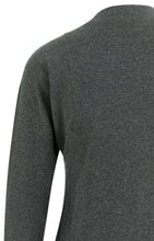 Load image into Gallery viewer, Fitted Mock Neck Long Sleeve Top - Anthracite
