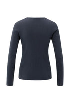 Load image into Gallery viewer, Long sleeve fitted top - Blue