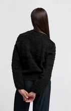 Load image into Gallery viewer, Fluffy Sweater With Stripe Detail