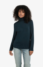 Load image into Gallery viewer, Jersey Turtleneck - Blue