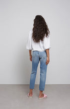 Load image into Gallery viewer, High Waist Straight Leg Denim
