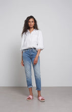 Load image into Gallery viewer, High Waist Straight Leg Denim