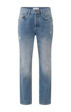 Load image into Gallery viewer, High Waist Straight Leg Denim