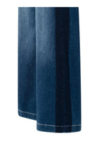 Load image into Gallery viewer, High Waist Wide Leg Contrast Denim 30"