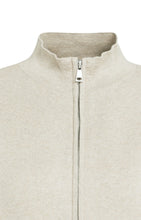 Load image into Gallery viewer, Cotton Jacquard cardigan with zipper