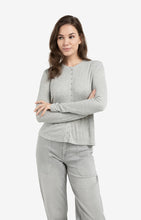 Load image into Gallery viewer, Jersey Cardigan - Medium Grey