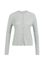 Load image into Gallery viewer, Jersey Cardigan - Medium Grey
